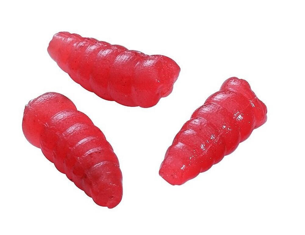 Berkley PowerBait® Maggot Red, Colour: Red