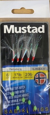 MUSTAD FLASHABOO SZ 6