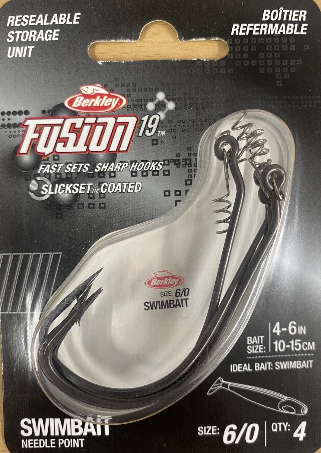 BERKLEY FUSION SWIMBAIT HK 6/0