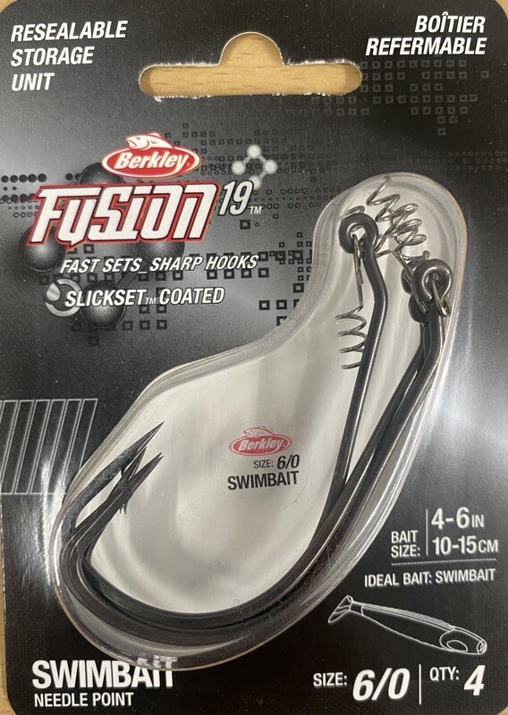 BERKLEY FUSION SWIMBAIT HK 6/0