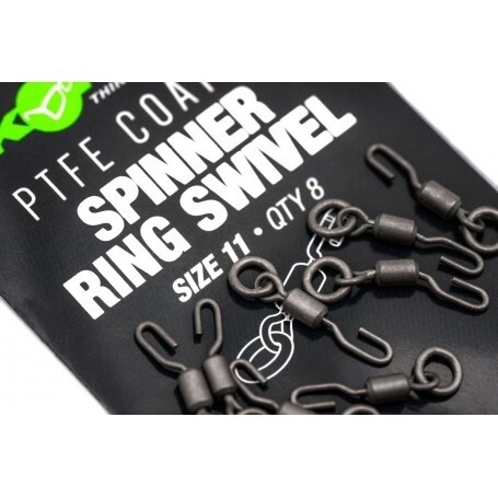 Korda PTFE Spinner Ring Swivels Size 11