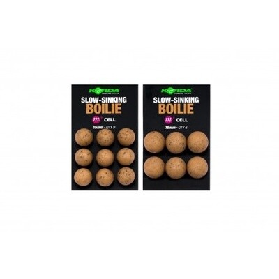 Korda Plastic Slow Sinking Boilie Cell