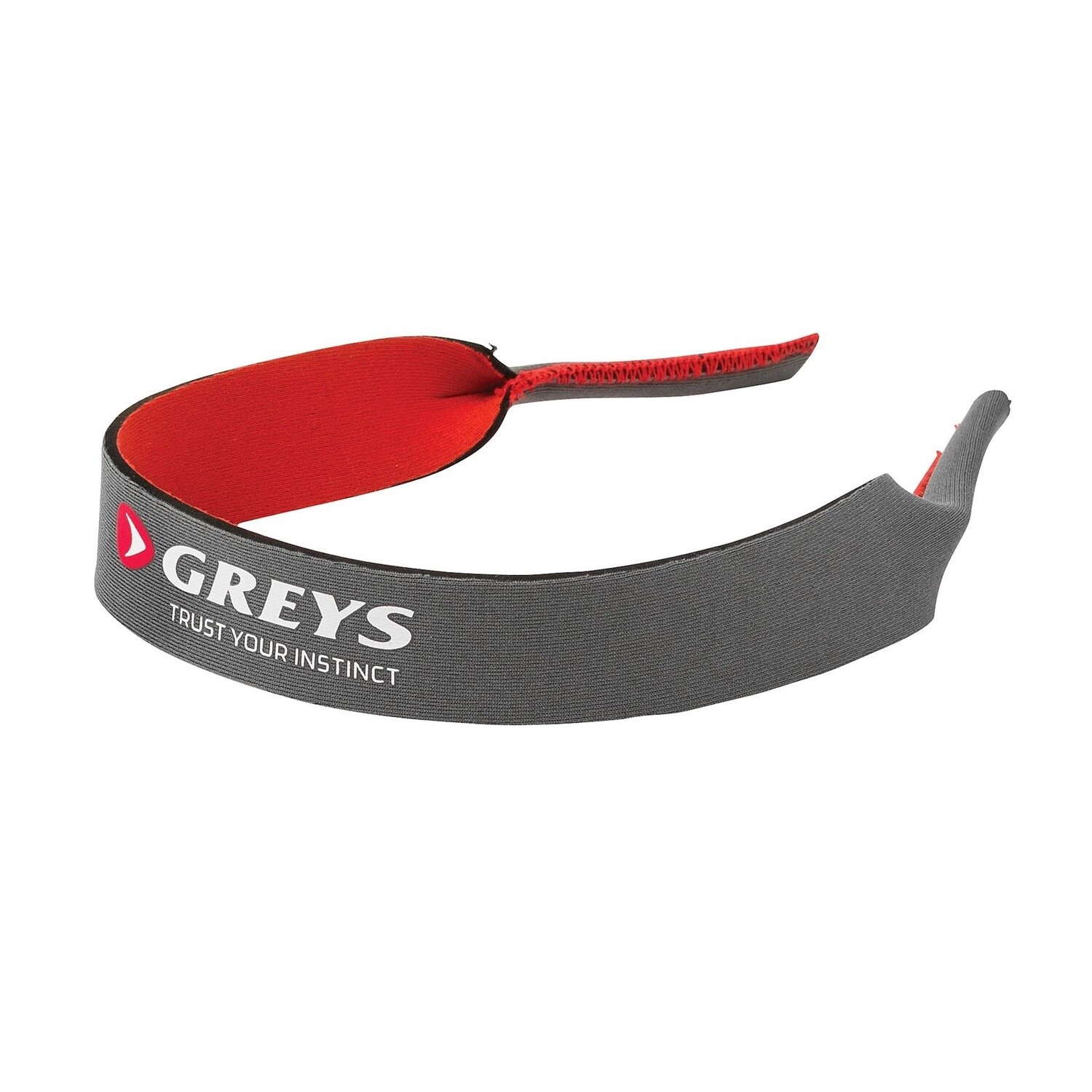 GREYS LANYARD GRY/RED
