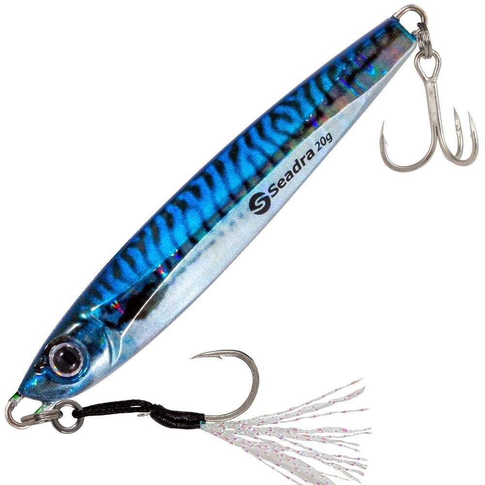 Seadra Aqua-Bullet Bait Fish Casting Jig 40g, Colour: Blue Mackerel 40g