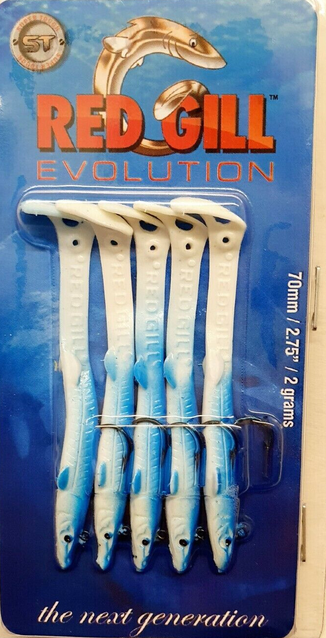 RED GILL EVOLUTION 70MM, Colour: BLUE/WHITE