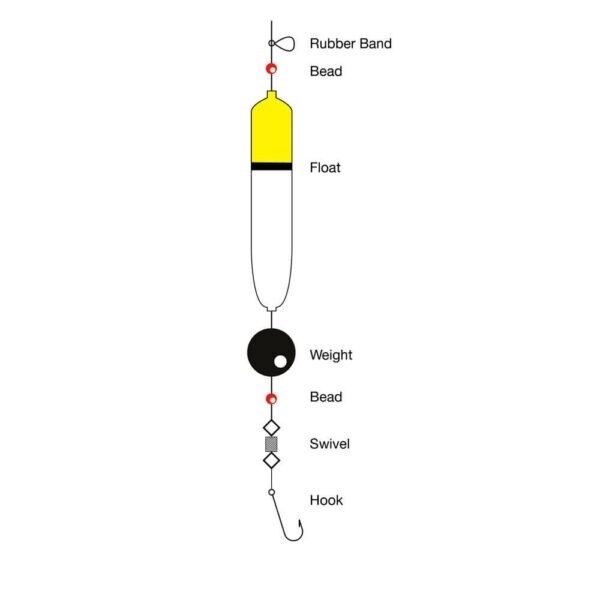 Float Kit | 35g | White/Yellow
