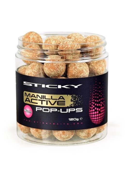STICKY BAITS MANILLA ACTIVE POP UP 16MM