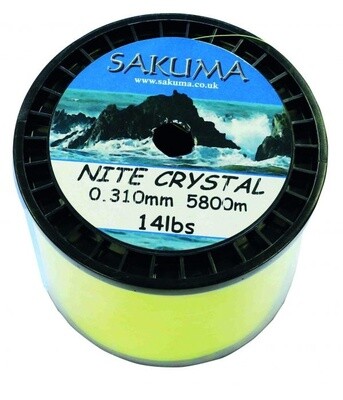 SAKUMA NITE CRYSTAL 14LB BULK 5800M 0.31MM