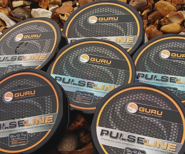 GURU PULSE LINE 300M, BREAKING STRAIN: 4LB 0.18MM