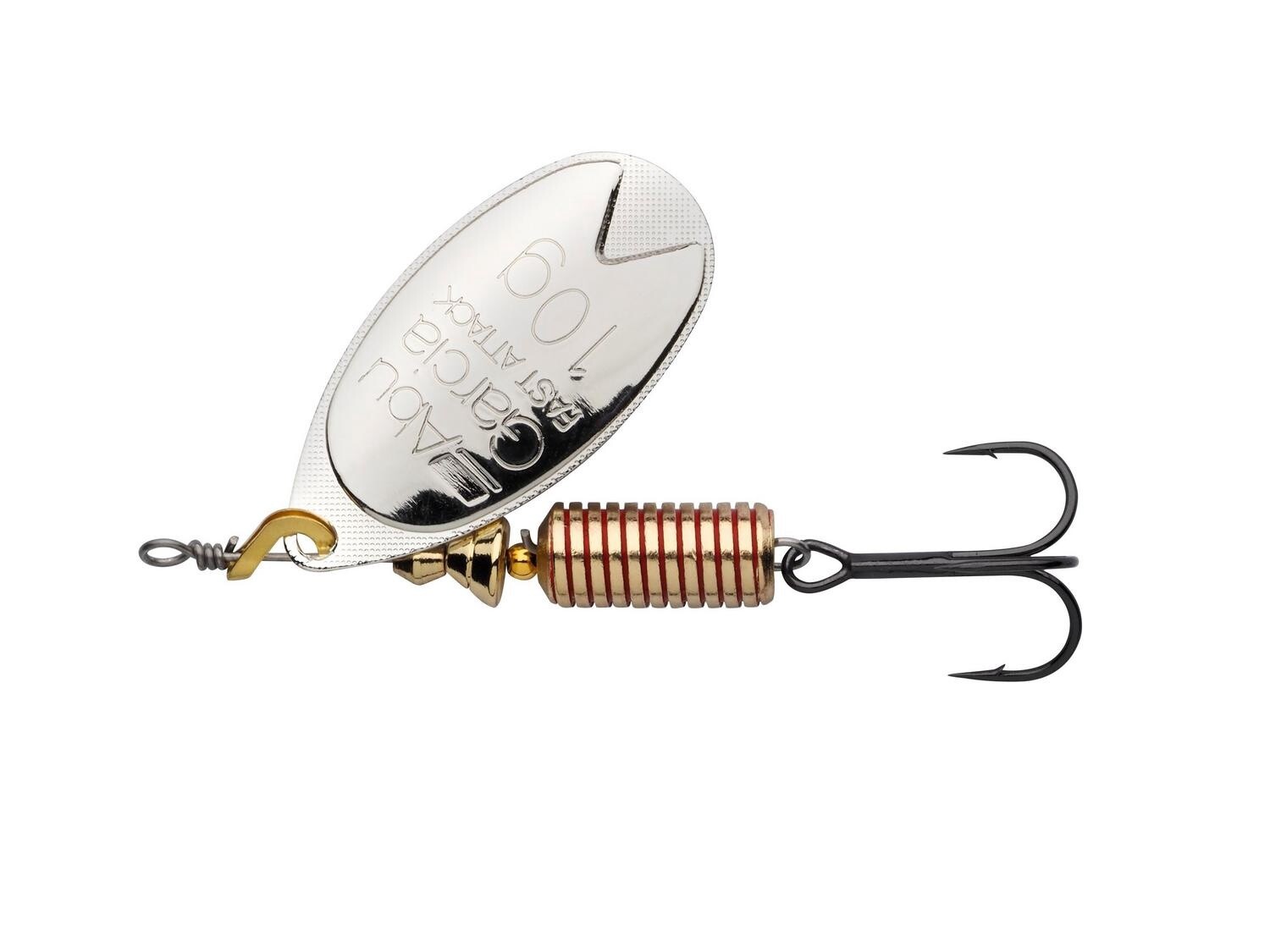 Abu Fast Attack Spinners 10G, Colour: 10G SILVER