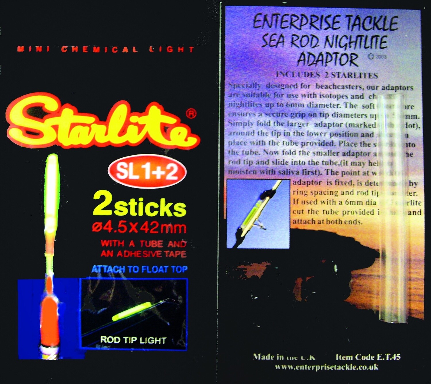 Enterprise Sea Rod Night Light Adaptor