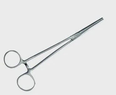 ALLCOCK 12&quot; STRAIGHT FORCEPS