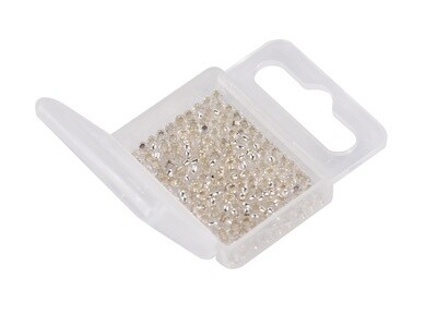 Sunset Micro Beads Clear 1.5mm 100pcs