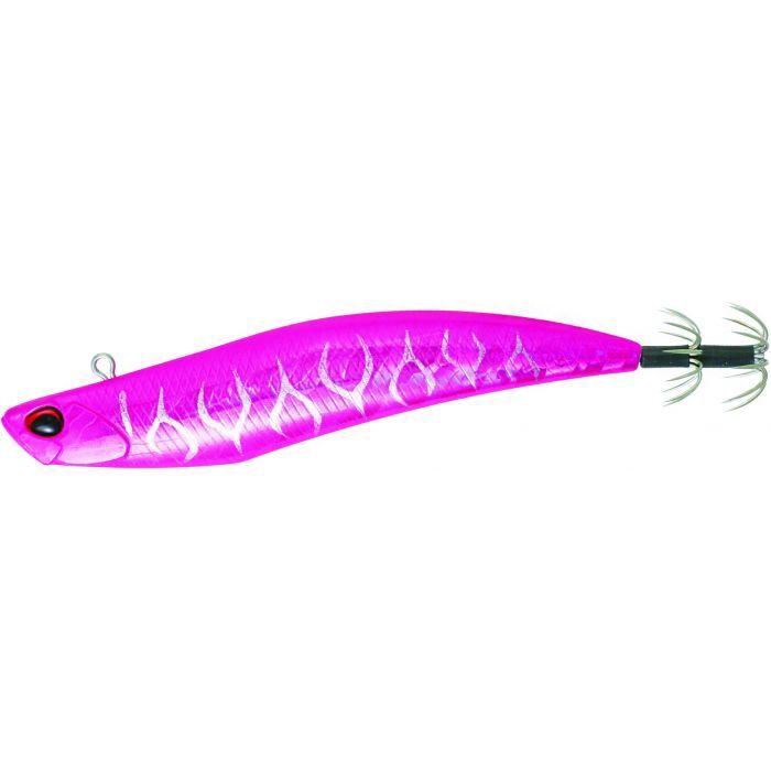 Duo D Squid Jigs, Colour: Hot Lips