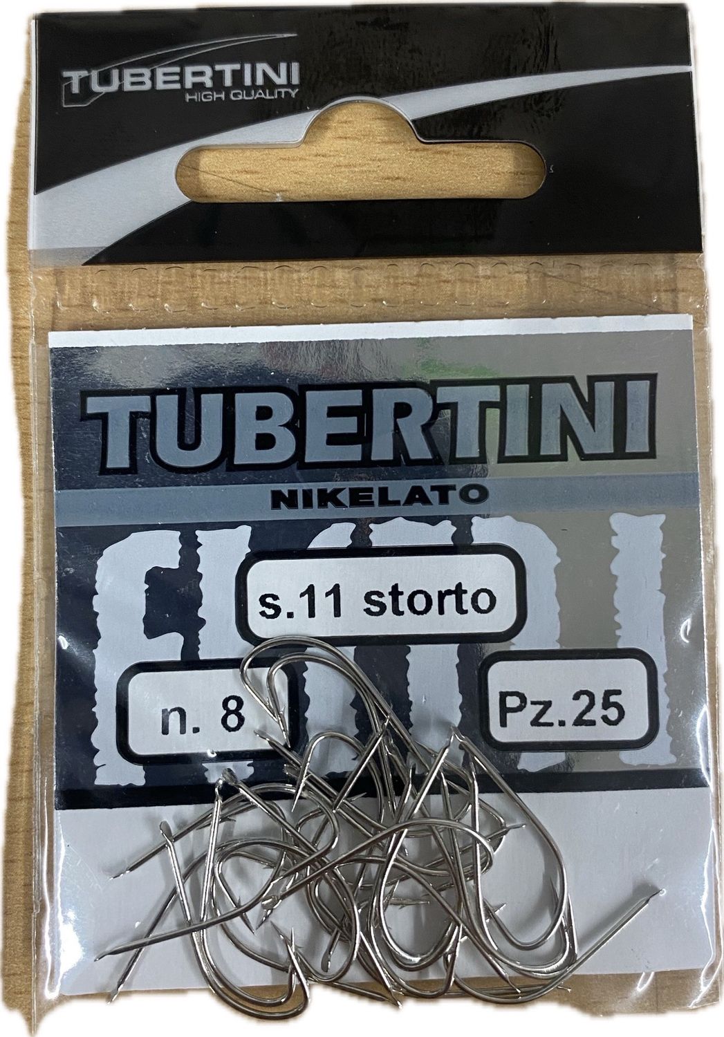 Tubertini Storto Hooks 25 pcs, size.: 4