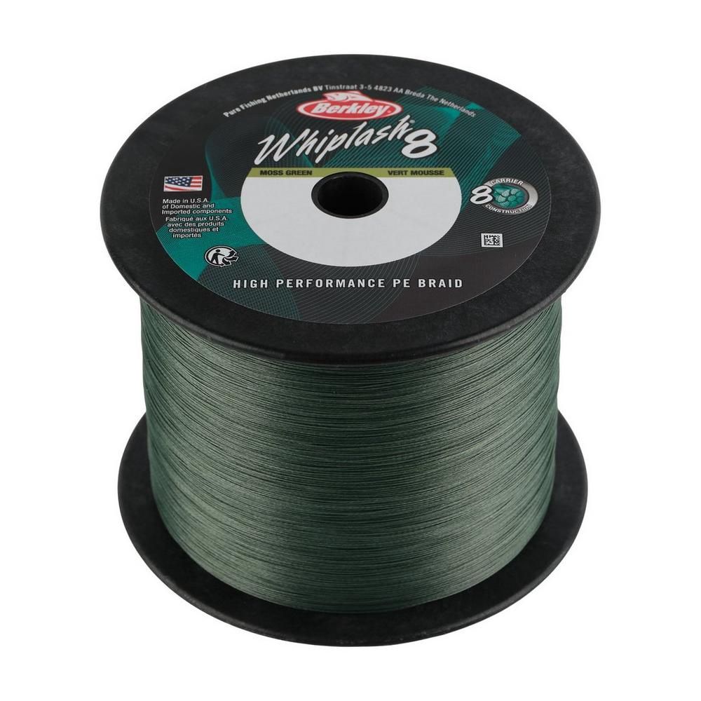 Berkley Whiplash 8 Moss Green 51lb 0.18mm 2000m
