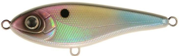 STRIKE PRO BABY BUSTER 10cm 25g, Colour: SILVER RAINBOW