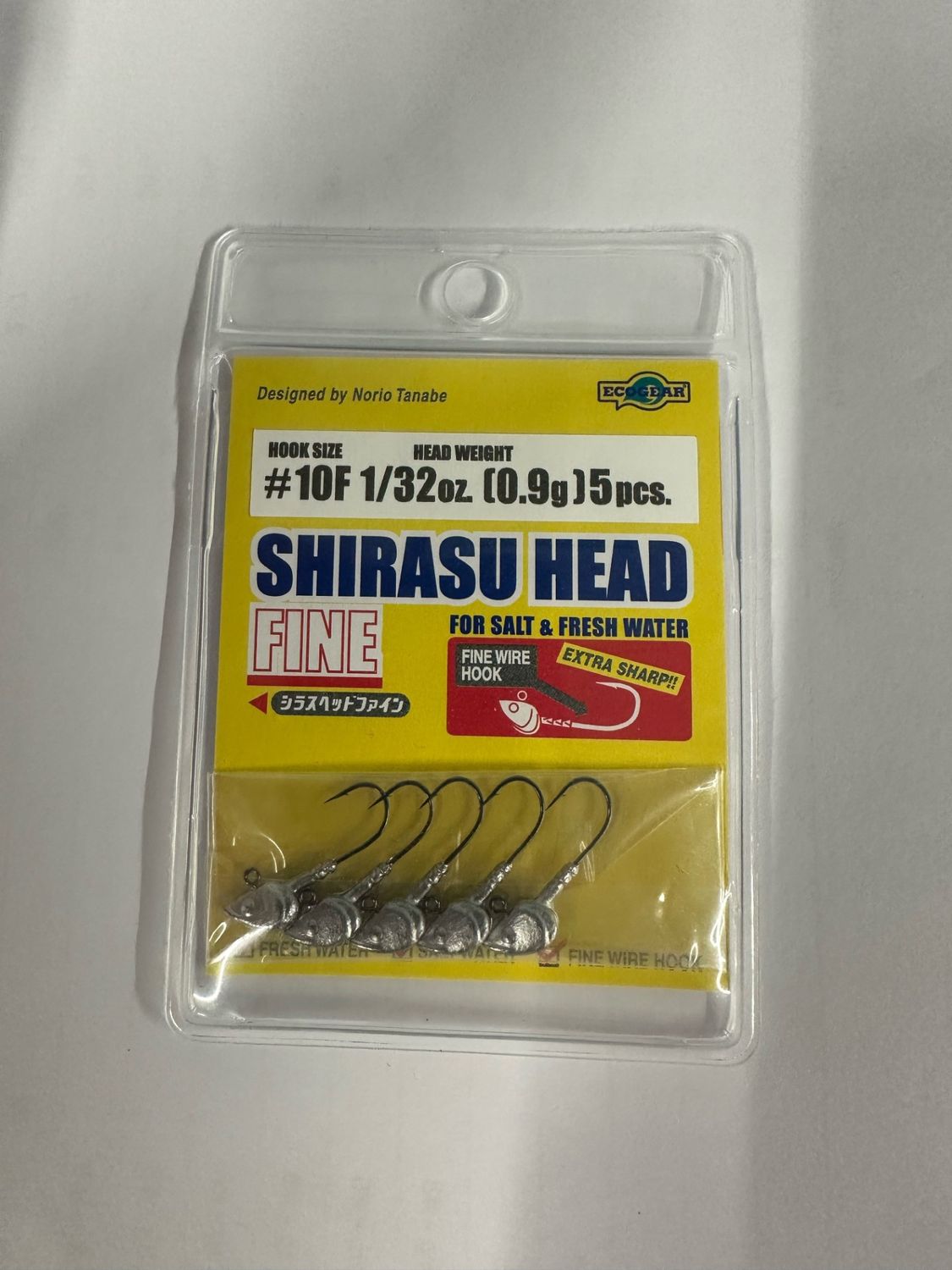 Ecogear Shirasu Head Fine