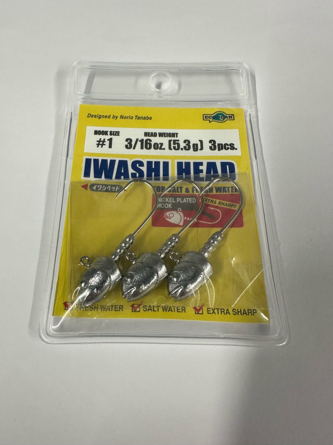 Ecogear Iwashi Head, size.: 5.3g size 1
