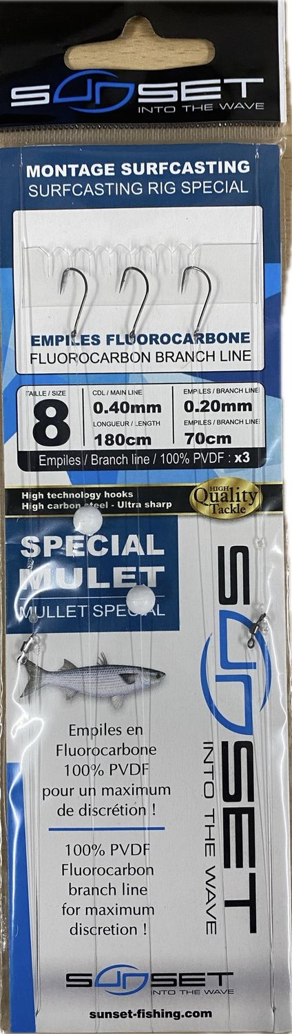 Sunset Surfcasting Rig Special Mullet 3hk sz 8