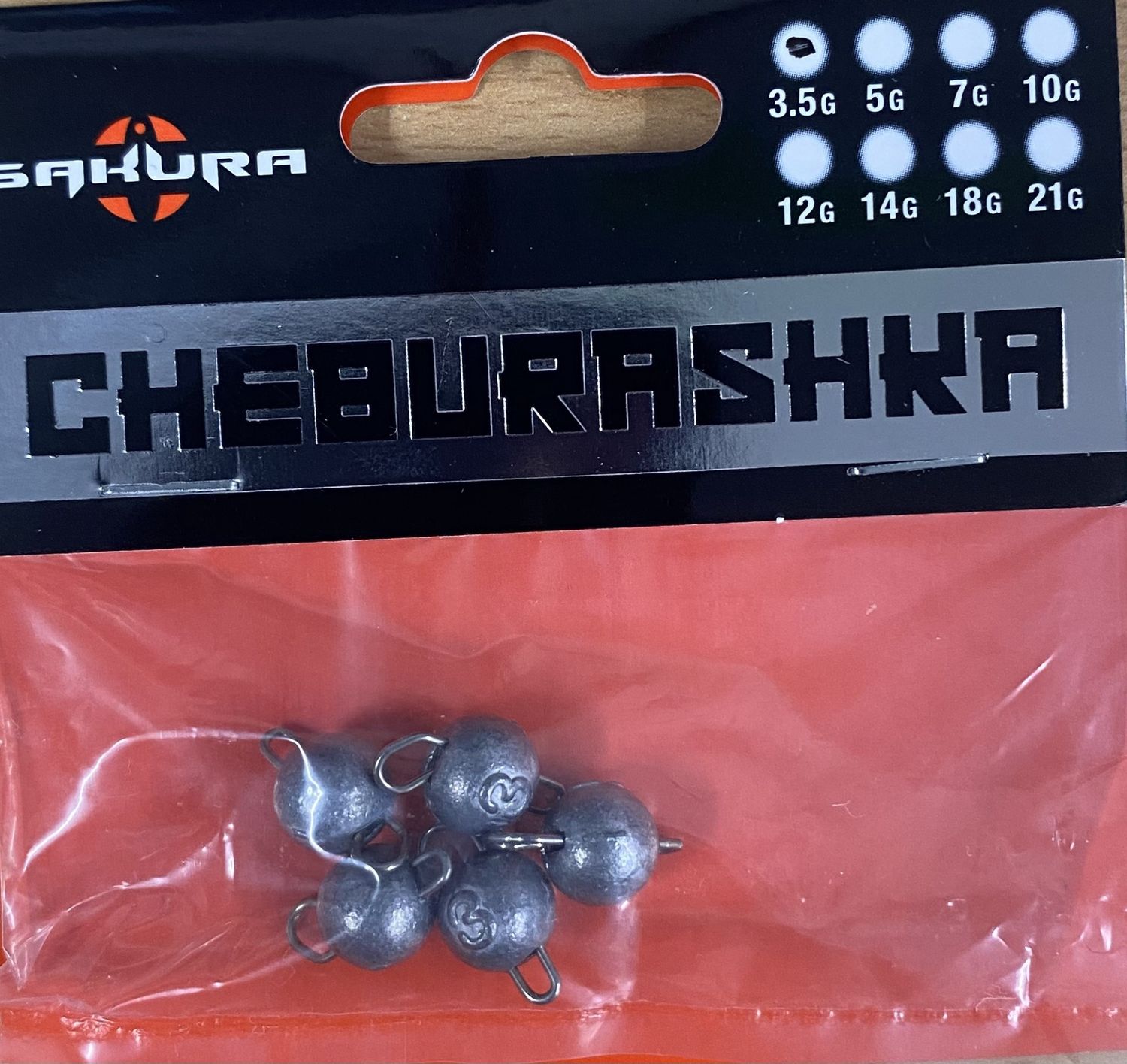 Sakura Cheburashka 3.5g 5pcs