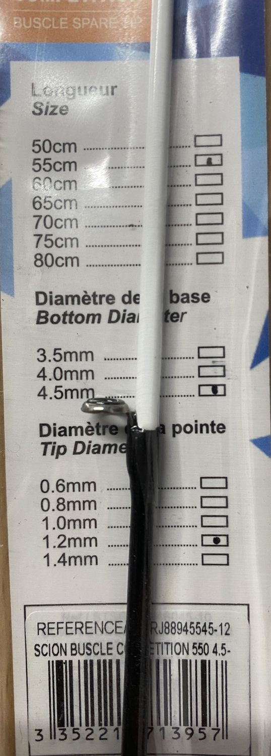 Sunset Buscle Competition Spare Tip