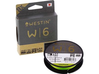 westin W6 8 Braid Lime Punch 135m