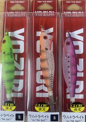 YO-ZURI ULTRA BAIT CLOTH GLOW 8.9G 95MM