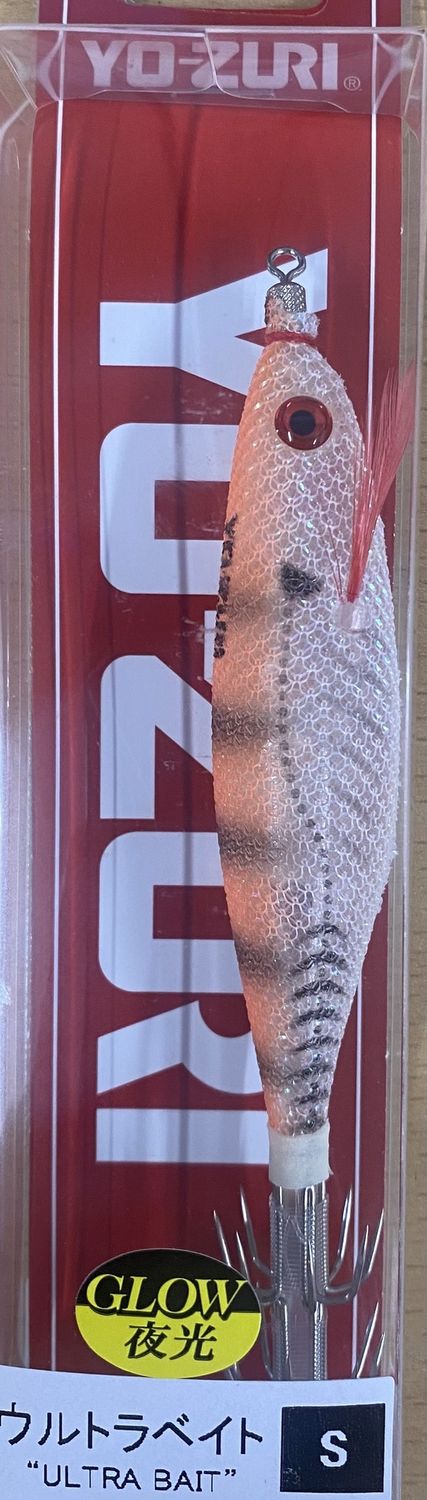 YO-ZURI ULTRA BAIT CLOTH GLOW 8.9G 95MM, Colour: LUMI ORANGE