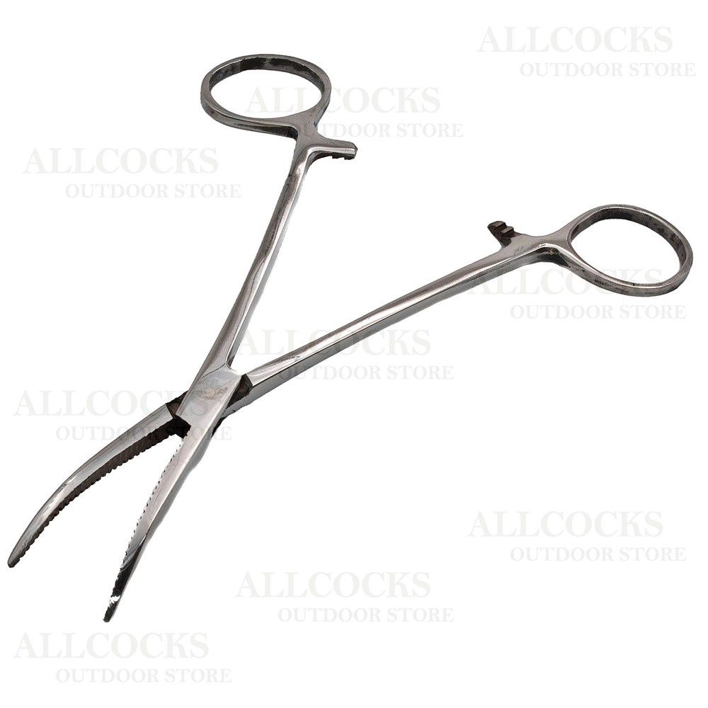 Allcock 6&quot; Curved Forceps