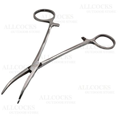 Allcock 6&quot; Curved Forceps