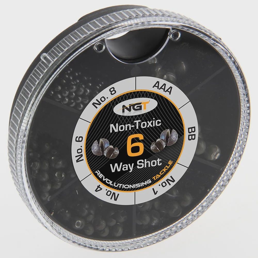 NGT Non Toxic Split Shot - 6 Way