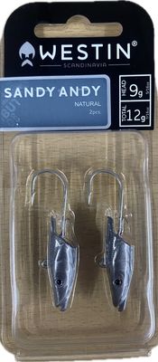 Westin Sandy Andy Natural Head 9g (12g Total) Spare head 2pcs