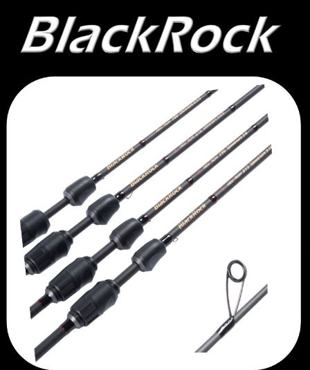 Fishzone Black Rod Neutron LRF Rod, size.: 5&#39; 11&quot; 0.5-5g