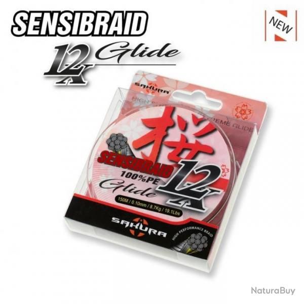 Sakura Sensibraid 12 X 150m  0.10 mm / 8.7 Kg / 19.1 Lbs