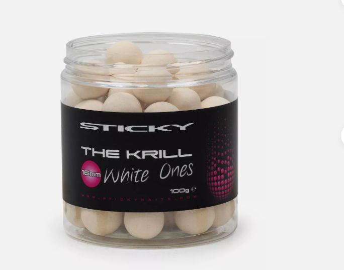 STICKY BAITS KRILL WHITE 16MM