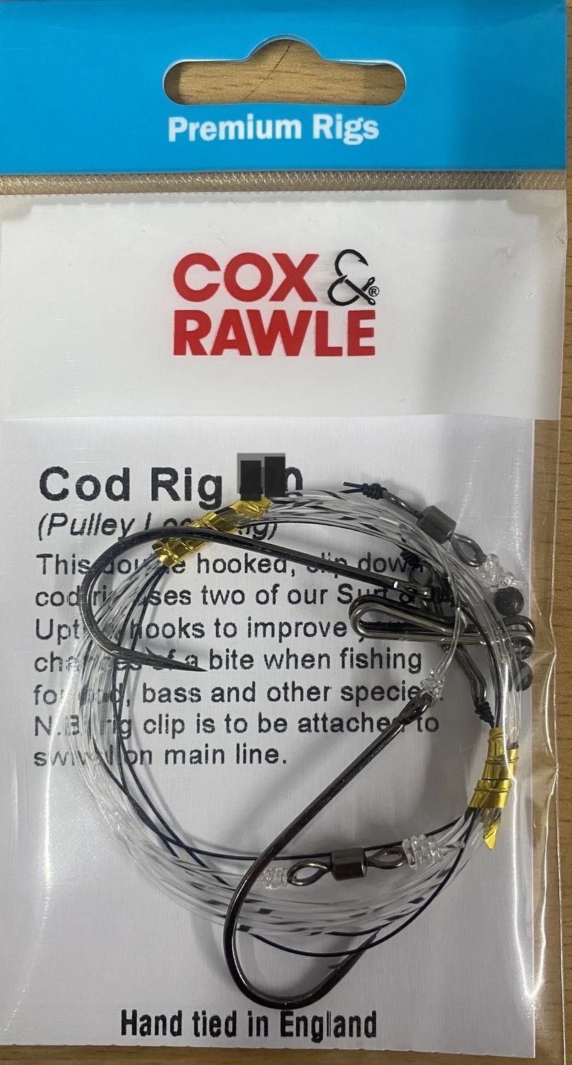 Cox &amp; Rawle COD RIG 6/0 PULLEY LOOP RIG