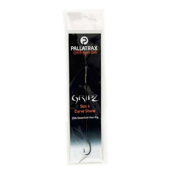 Pallatrax Gripz Curve Shank Steamlink Hair Rig