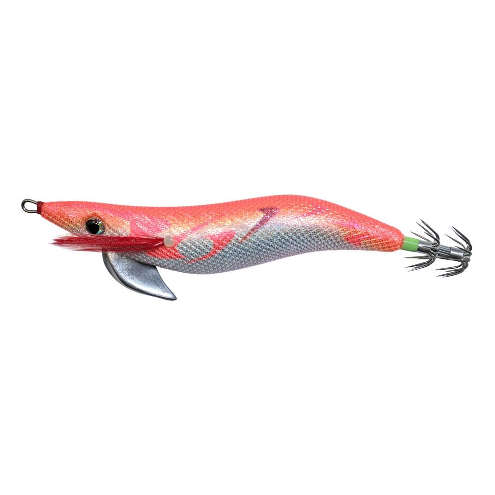 HTO Ika Prey Squid Lure, Colour: Orange 3.5