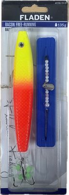 Fladen Bacon Free-Running Pirk 135g Yellow/Red