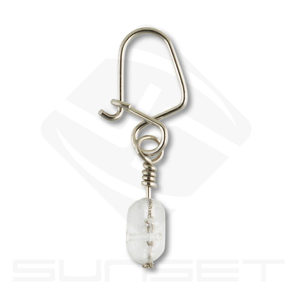 Sunset Squid Snap +Clear Bead