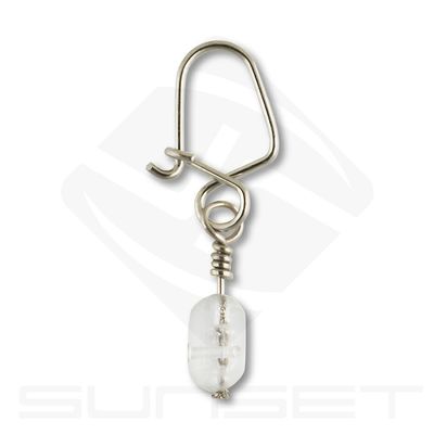 Sunset Squid Snap +Clear Bead