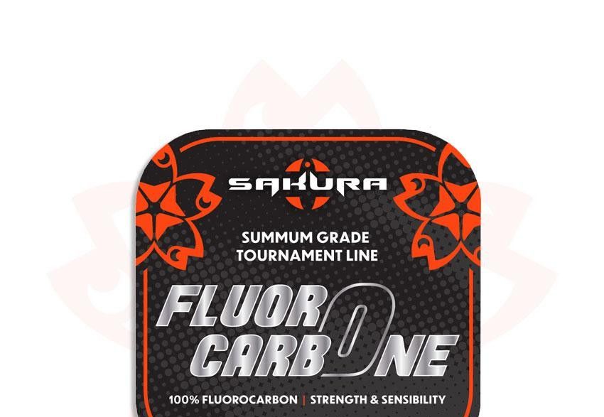 Sakura Flurocarbone 25m, BREAKING STRAIN: 17lb 7.75kg 0.35mm