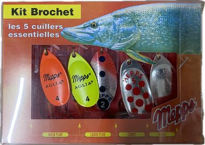 Mepps Pike Lure Kit 5pcs