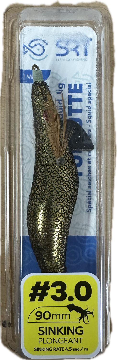 SRT Squid Jig 3.0, Colour: AL-BK