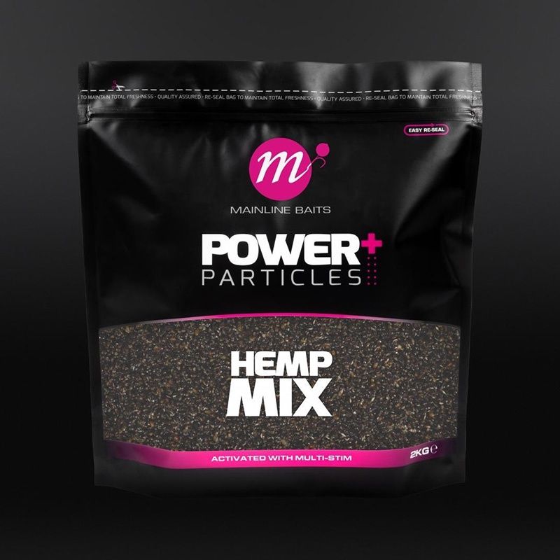 Mainline Power+ Particles 2kg, Particle Type: Hemp Mix 2kg