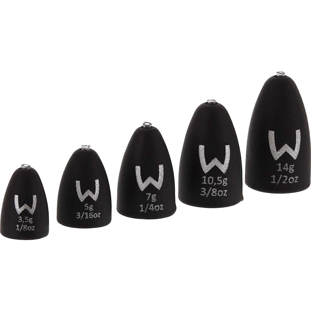 Westin Tungsten Bullet Weights, Size: 5G 4pcs