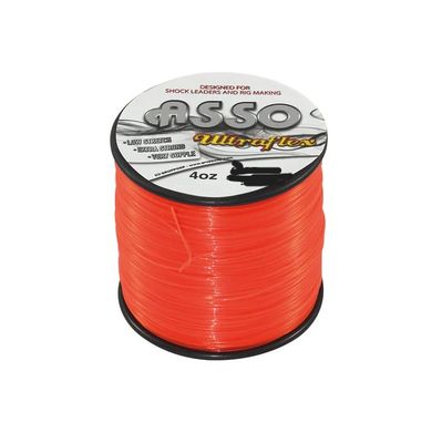 Asso Ultralfex 70lb Orange 4oz spool 0.75mm 213 Metres