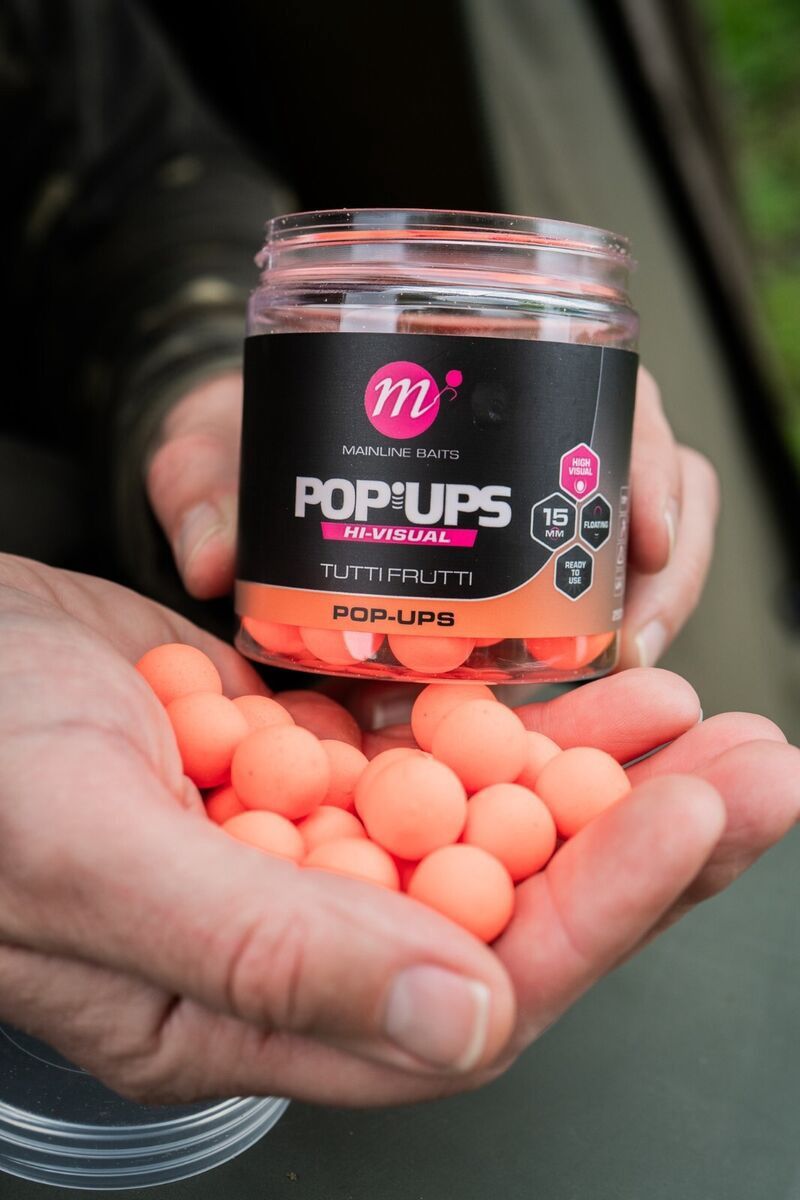 Mainline High Viz Pop Ups 15mm, Flavour: Tutti Frutti
