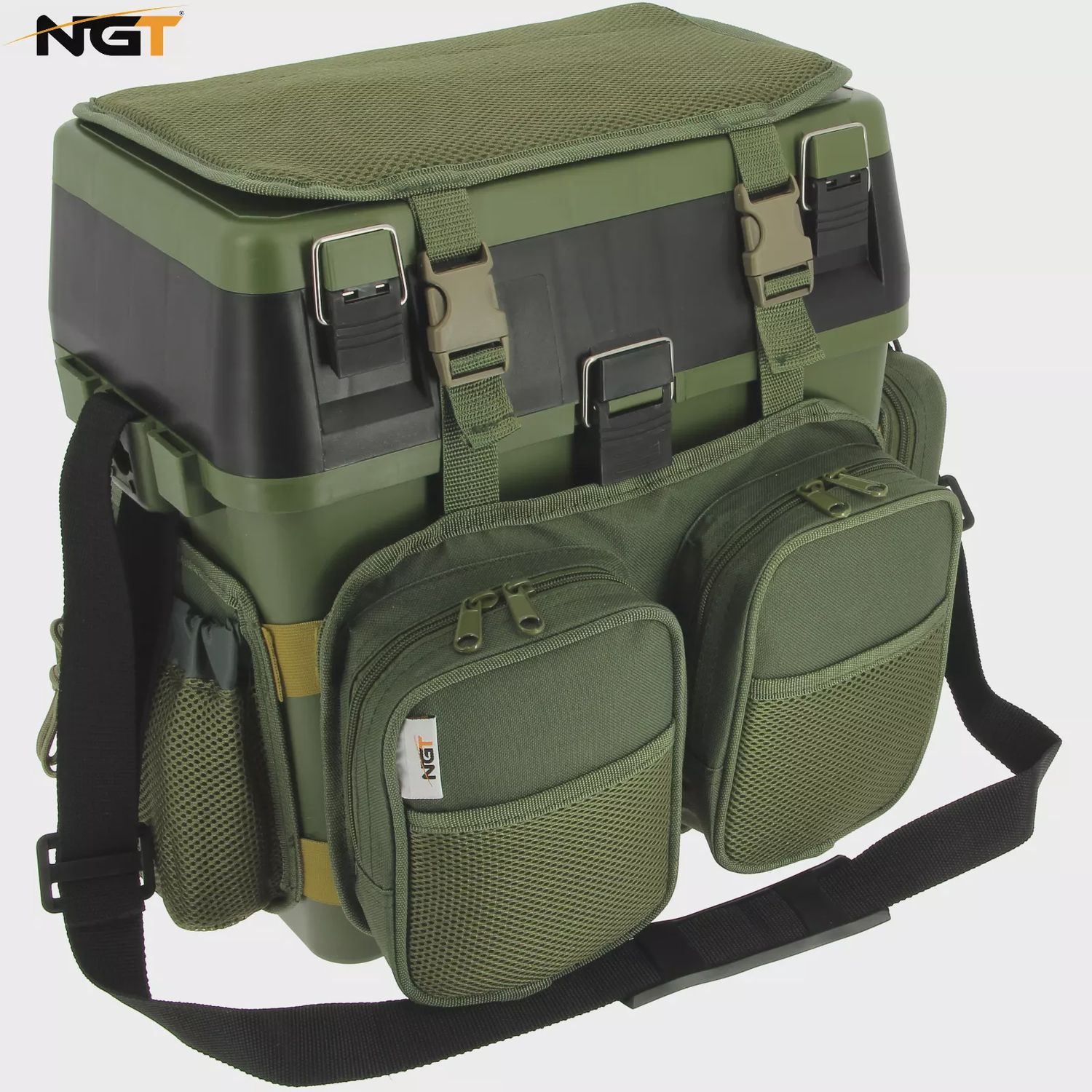 NGT Fishing Seat Box with Rucksack